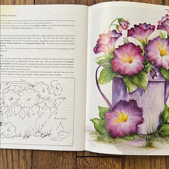 Watercolor Instruction Books Set of 4 Susan Scheewe Production - Picture 10 of 10